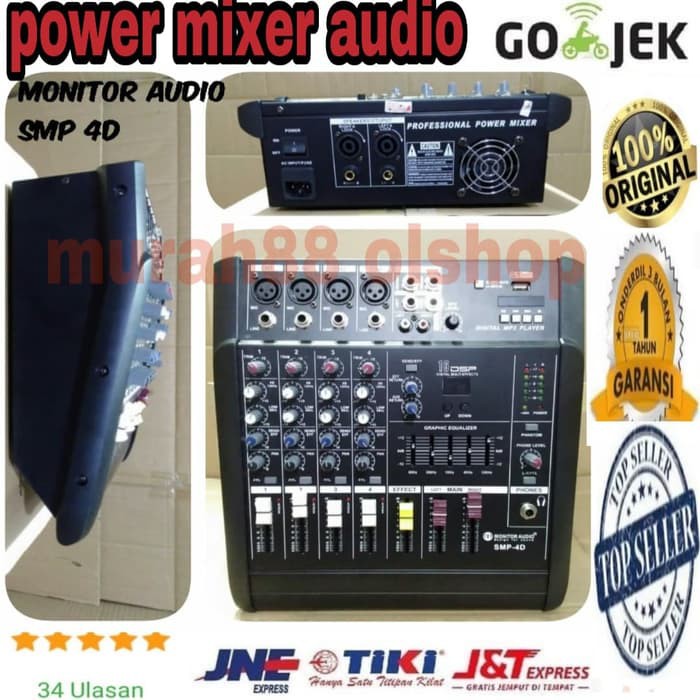 POWER MIXER AUDIO LINE SMP 4D