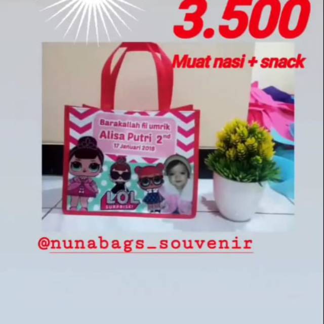 

Goodie bag ulang tahun