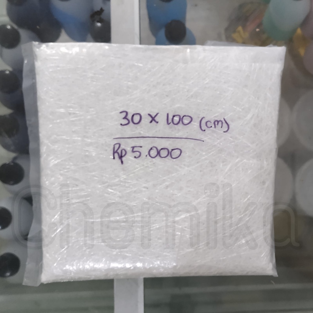 Serat Fiber Aquaproof / FIberglass / Mat 300 JUSHI 30x100 cm