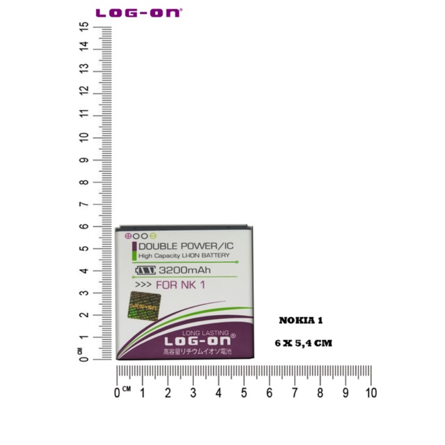BATERAI LOG ON NOKIA 1 -  BV-5V DOUBLE POWER