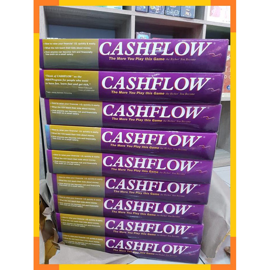 Cashflow 101 cash flow mainan edukasi board game Robert Kiyosaki