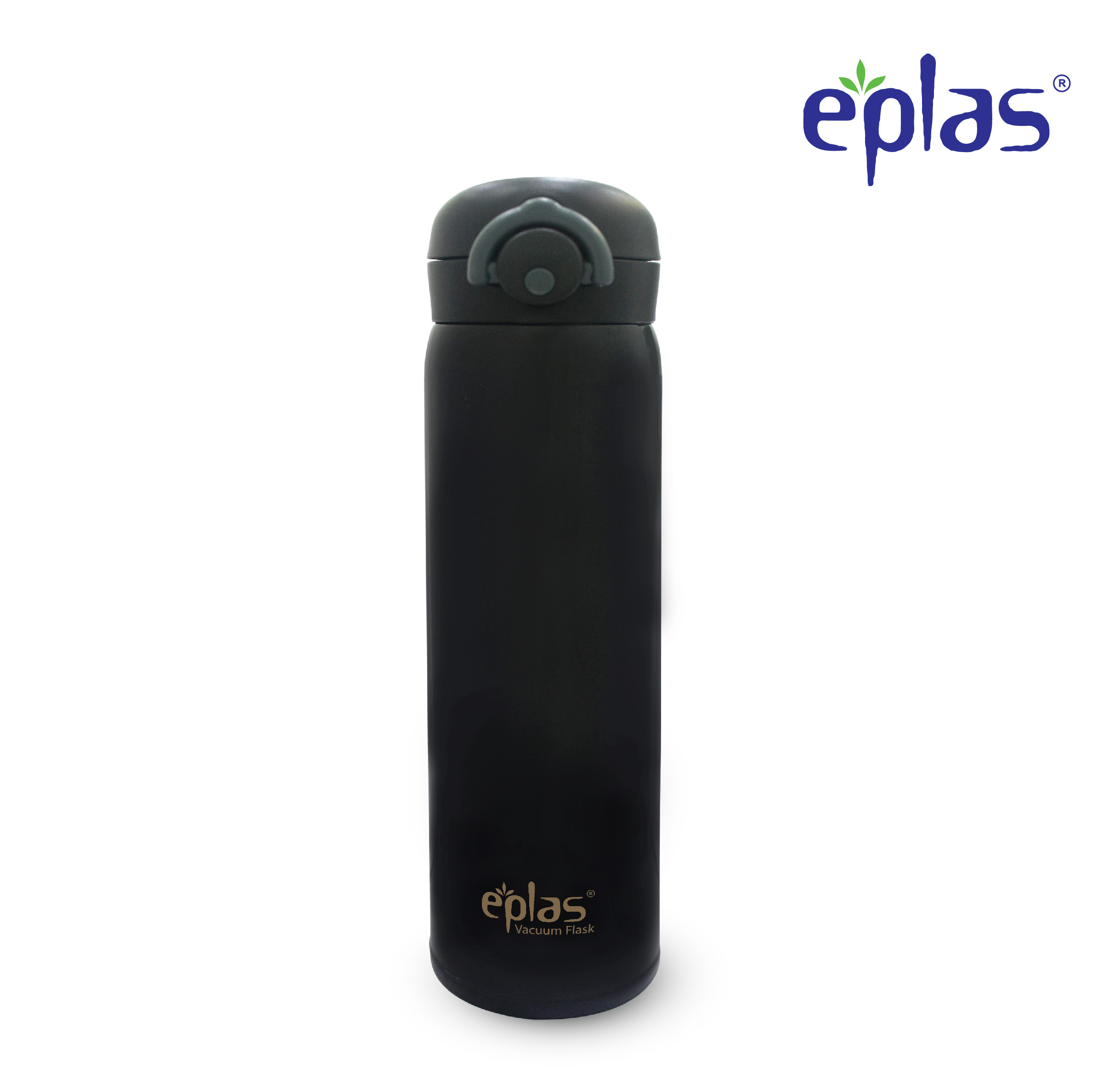 EPLAS Vacuum Flask (500ml), One Touch Button, Drink Direct, Travel Flask, S/S 304,