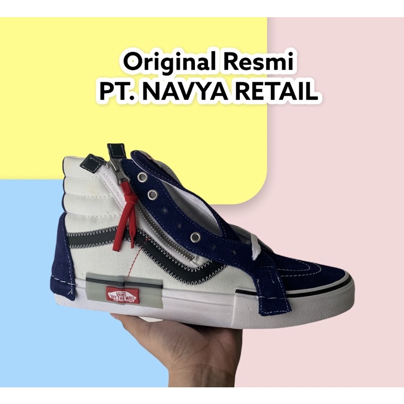 VANS - SK8 Hi Reissue Ca Blueprint Bit Of Blue Original Resmi PT Navya Retail