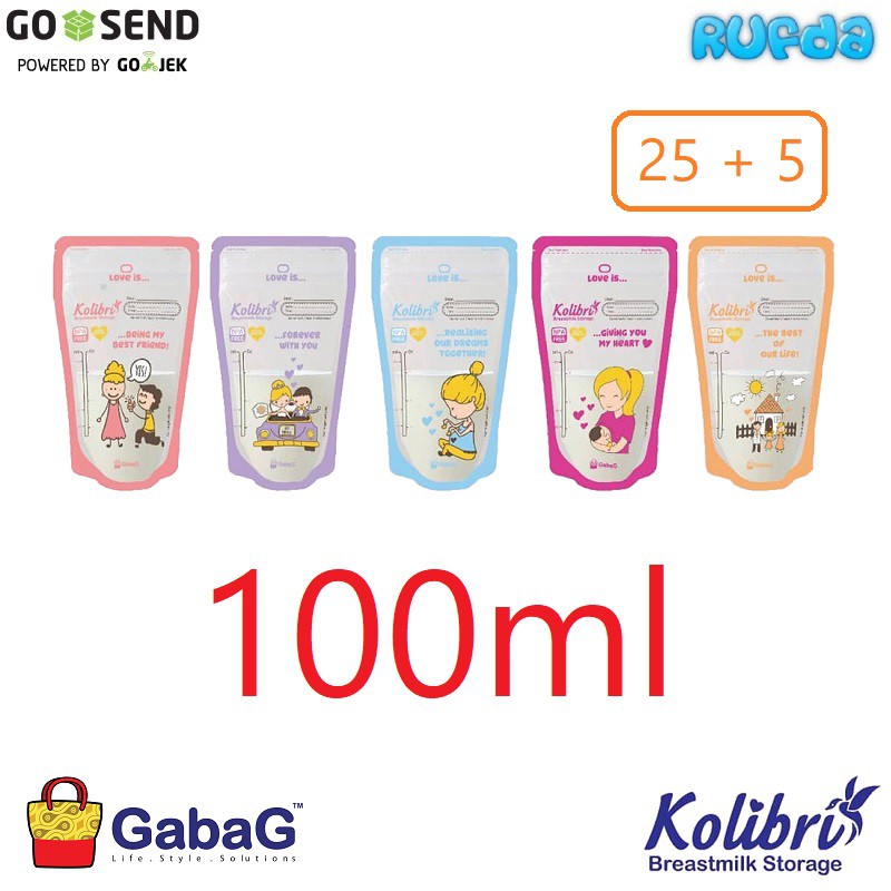 Gabag Kantong ASI 100ml