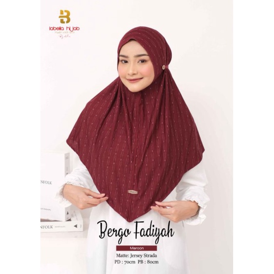 BERGO FADIYAH HIJAB INSTANT PREMIUN LABELLA