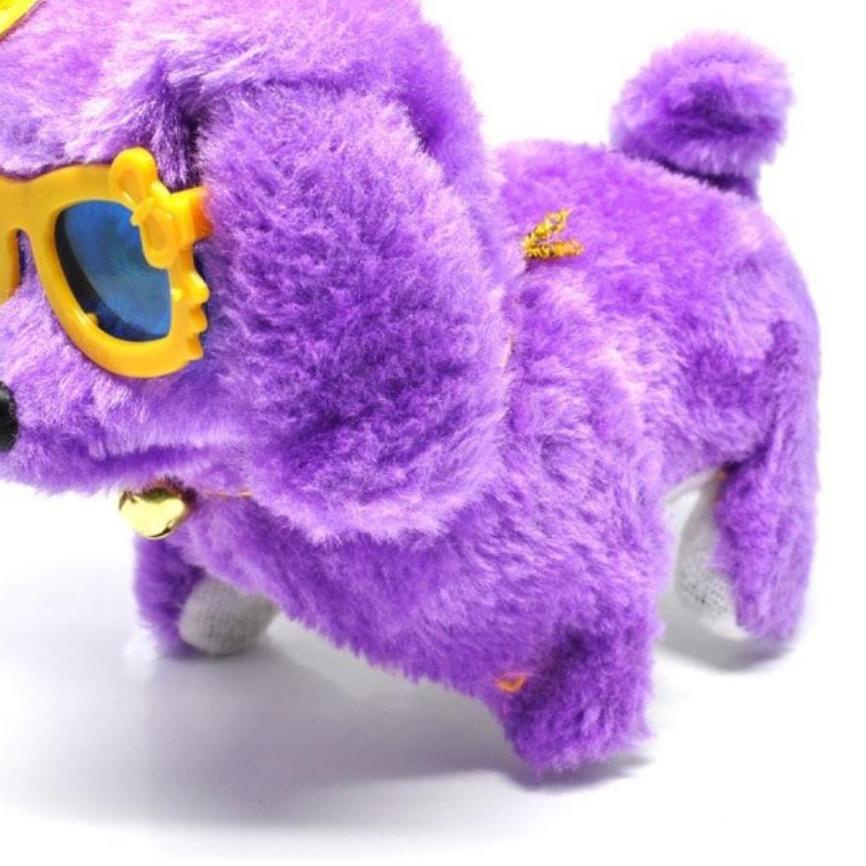 ➴ MAINAN BONEKA ANJING BISA BERJALAN DAN BISA BUNYI SEPERTI ANJING MAINANA ANAK ANJING ☋