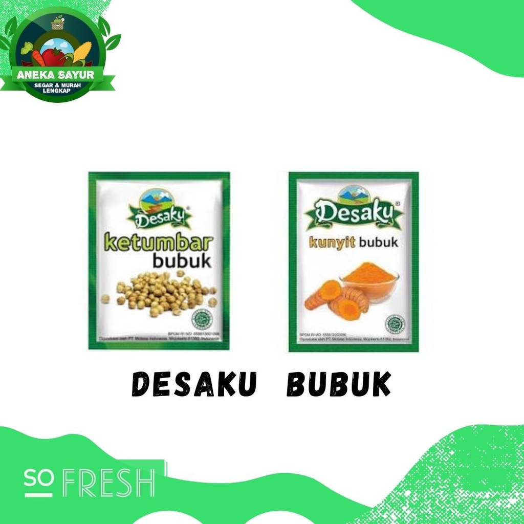 

Desaku Ketumbar dan Kunyit Bubuk