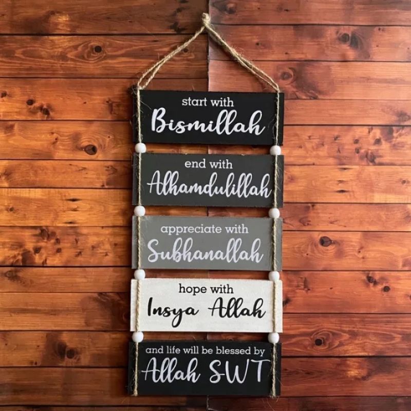 Aisy.walldecor HIASAN DINDING ISLAMI INSYA ALLAH