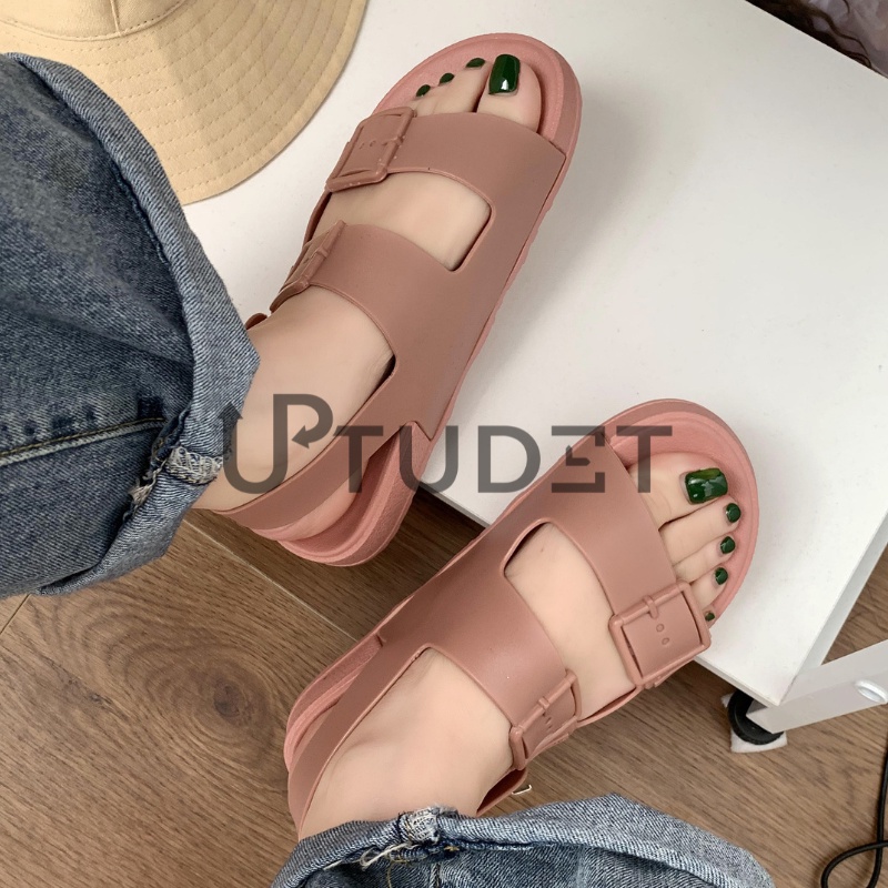 Tawana Women Sandal Casual Double Strap Sendal Wanita Tali T4-2021