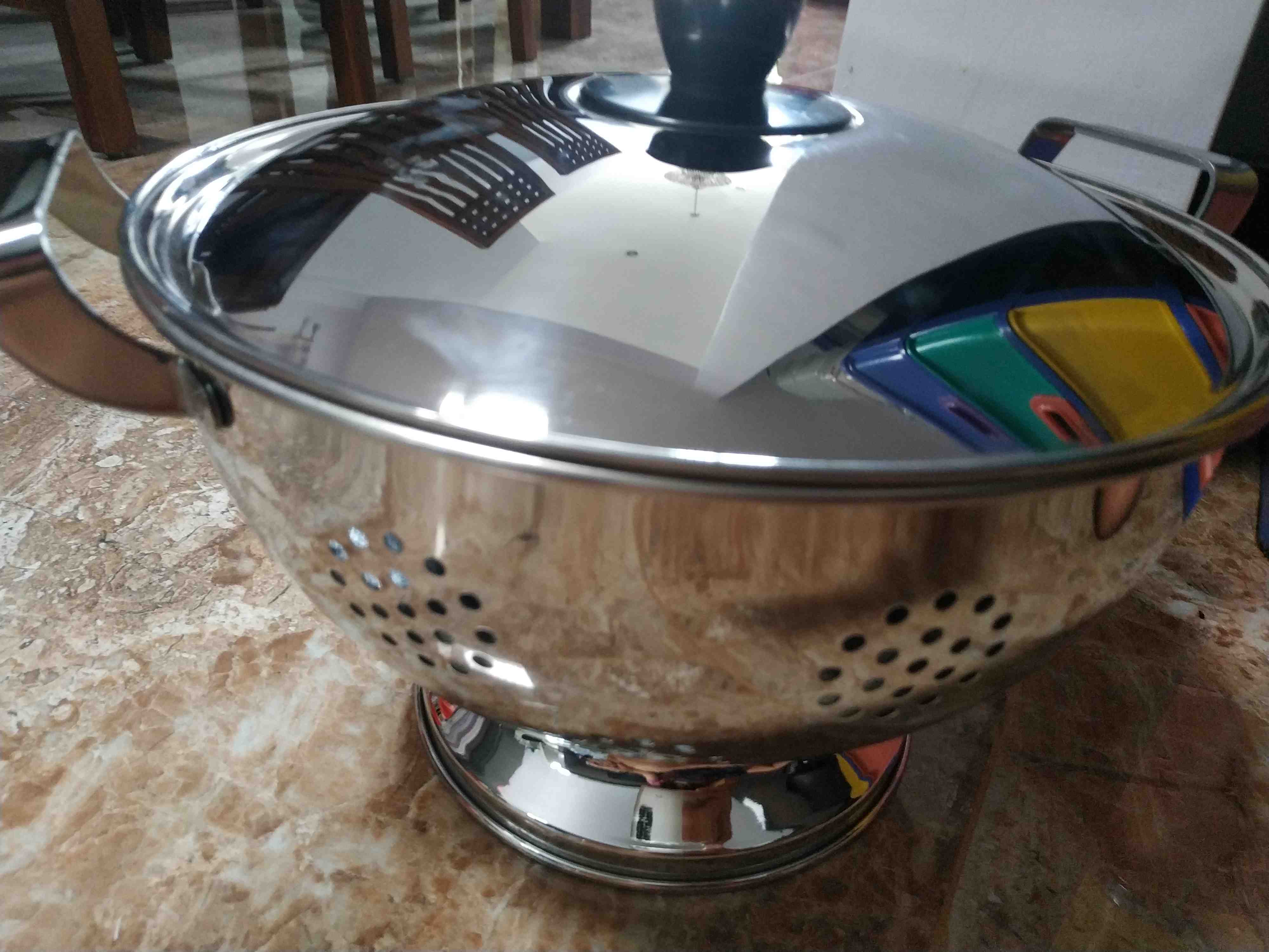 Bima Rice Bowl 26cm/tempat Nasi Stainless Steel 304