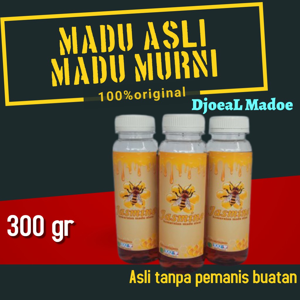 

Madu Hutan Asli Murni 300gr Original Madu Super Tawon Lebah Herbal Sehat Murni Asli Sumbawa 100%