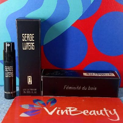 Vial Parfum OriginaL Serge Lutens Feminite du bois EDP 1 ml For Unisex Murah