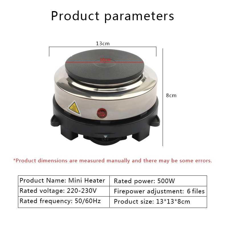 DMWD Pemanas Kopi Susu Air Mini Heater Stove Pot 500W - N4DRL-YQ-105 ( Mughnii )