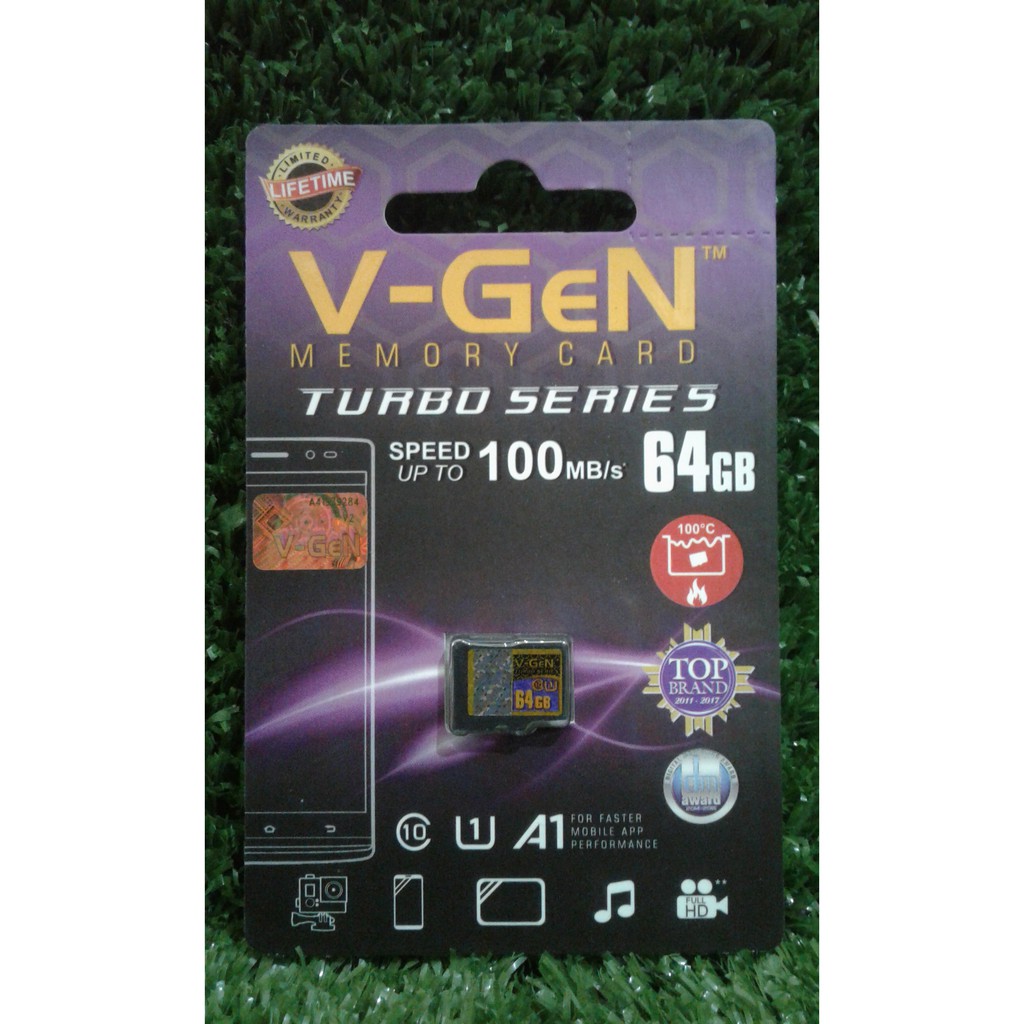 MMC MICRO memori micro SD CARD class 10 VGEN 64GB