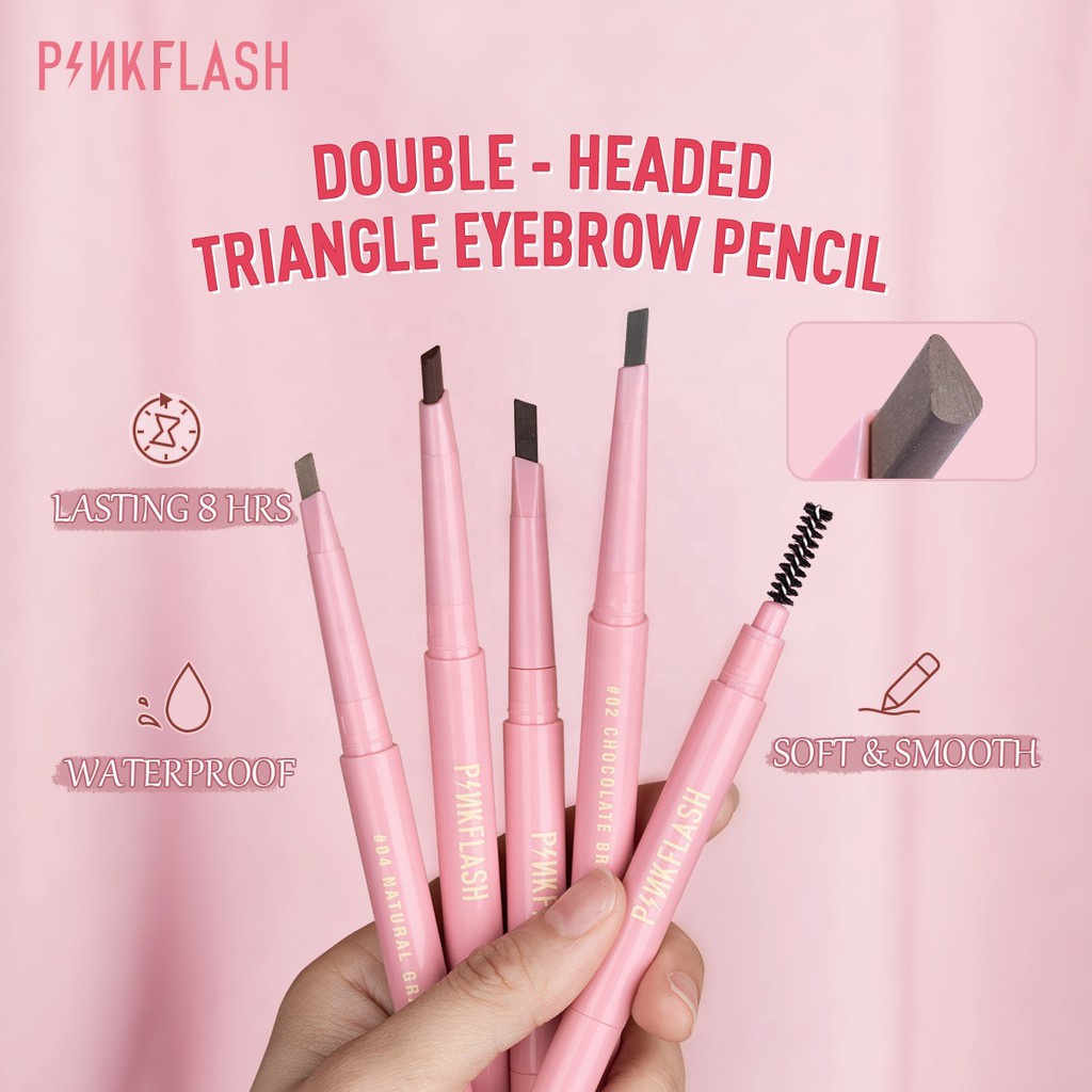 Original PINKFLASH Auto Eyebrow Pencil Waterproof PF-E09