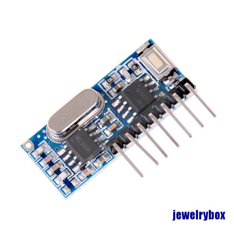 (Jewelrybox) Modul Decoder Receiver Wireless Rf 433mhz 1527