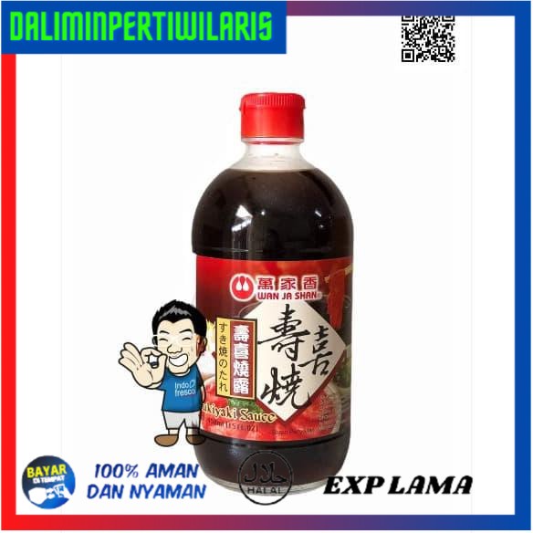 

[[BISA COD]] Wan Ja Shan Sukiyaki Sauce/ saus bumbu shabu shabu/ hot pot - 450 ml DISKON Kode 208