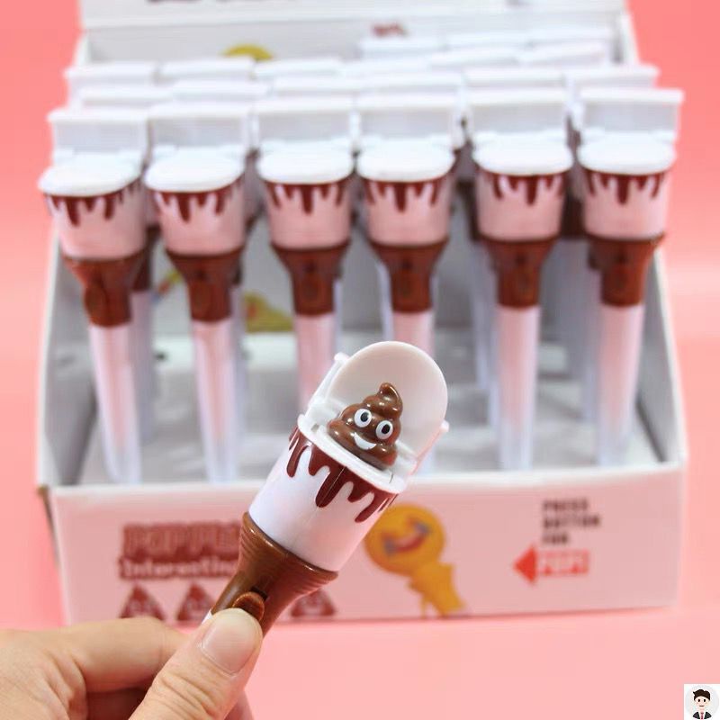 

PULPEN CLOSET POOP / PULPEN LUCU / PULPEN ANTI BOSEN BIKIN KETAWA / BOLPEN UNIK MURAH