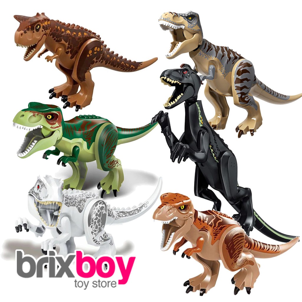  Mainan  Dinosaurus  Jurassic Loose Pack Shopee Indonesia