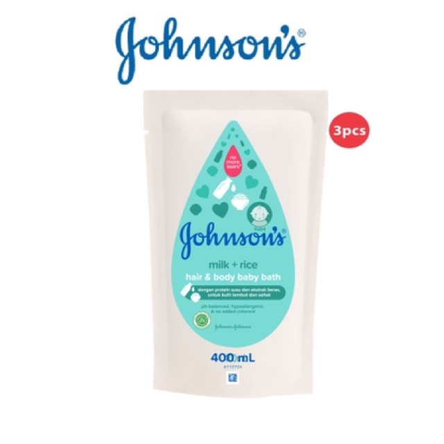 Johnsons Baby Bath Milk &amp; Rice / Sabun Johnson / Johnson’s bath Top to toe wash /Johnson cottontouch