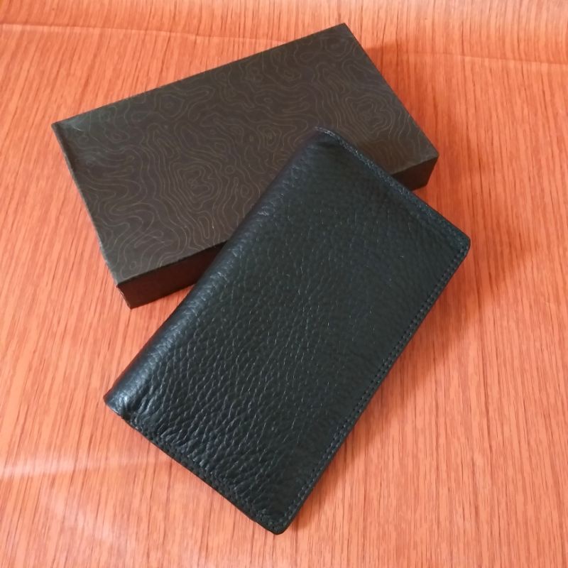 Dompet kulit sapi asli ukuran tanggung dompet pria