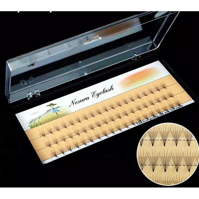 NESURA 3D/ 5D/ 6D /10D EYELASH DIMENSI VOLUME / EYELASH EXTENSION NESURA 5D