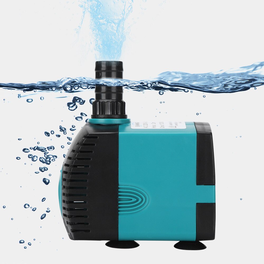 Pompa air Akuarium Kolam ikan Hidroponik Ultra-Quite Submersible Pump