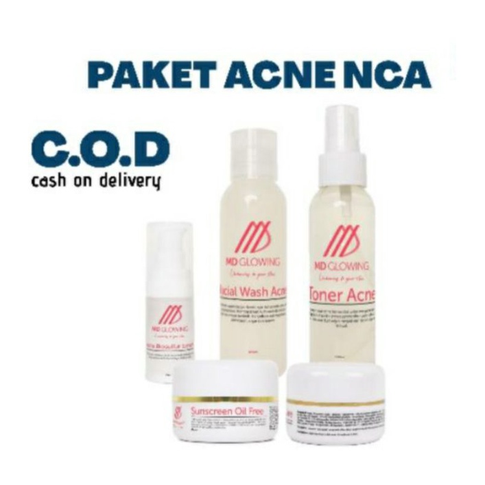 Paket Acne NCA - MD GLOWING SKIN