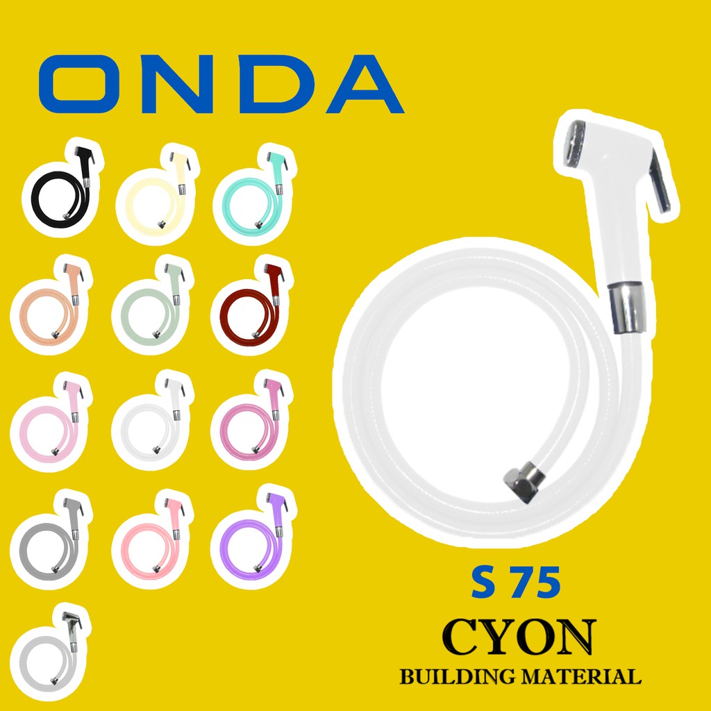 ONDA S 75 1/2" JET SHOWER BCS / BJS / GCS / HCS / HJS / MCS / MJS / NCS / PCS / SCS / TCS / WCS /ZCS