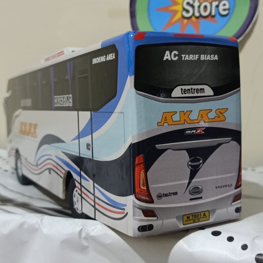 miniatur bus bis mainan bus bis shd AKAS