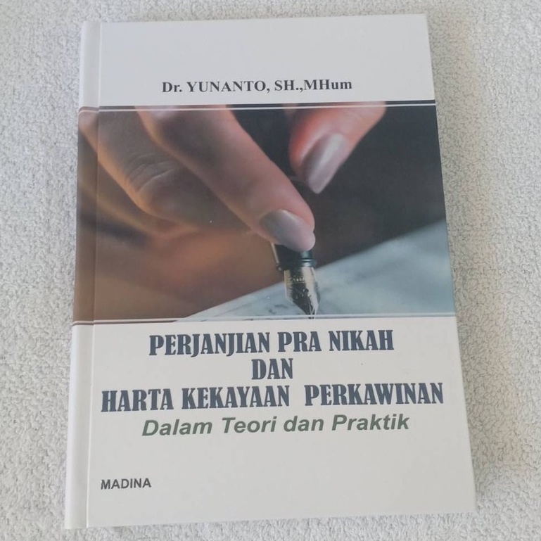 Jual PERJANJIAN PRA NIKAH DAN HARTA KEKAYAAN PERKAWINAN Dalam Teori Dan ...