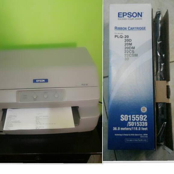 

HOT SALE!! (dit-764) Ribbon pita epson plq20 1box isi 3pcs