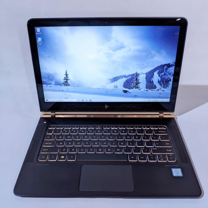 laptop ultrabook mewah hp Spectre 13 - core i5 7200u ram 8gb ssd 256gb