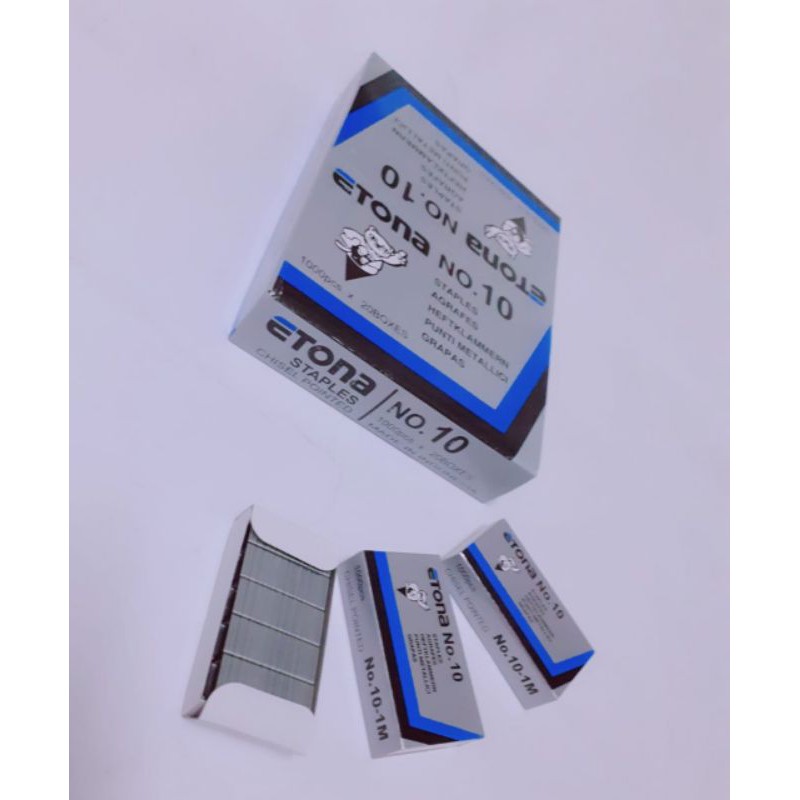

Isi staples kecil no 10 Etona