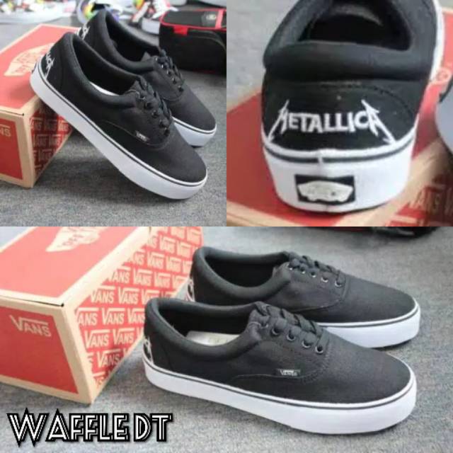 SEPATU VANS AUTHENTIC FULL BLACK HITAM POLOS WHITE PUTIH OLDSKOOL ERA SK8 PREMIUM BNIB ICC IFC DT