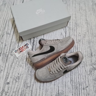 air force grey suede
