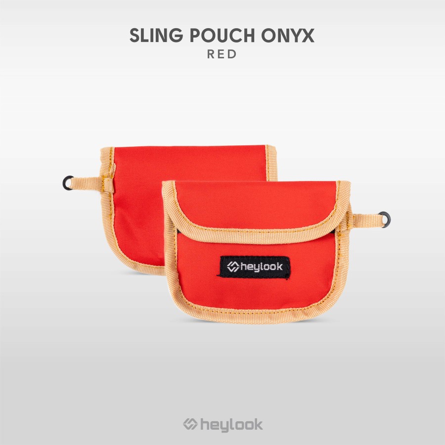 HEYLOOK Project - Sling Pouch ONYX Pouch Wallet Dompet Kartu Sling Bag Pouch Dompet Koin Neckbag