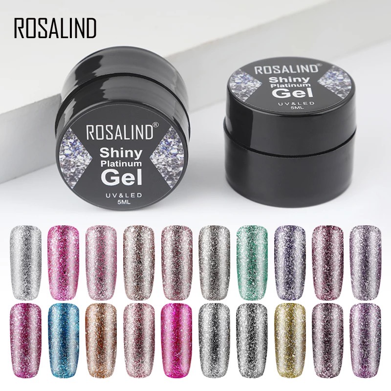 ROSALIND JAR GLITTER KODE A401 - A404 - KUTEK GEL