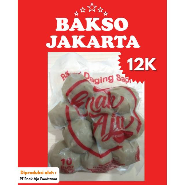 

Bakso jakarta enak aja