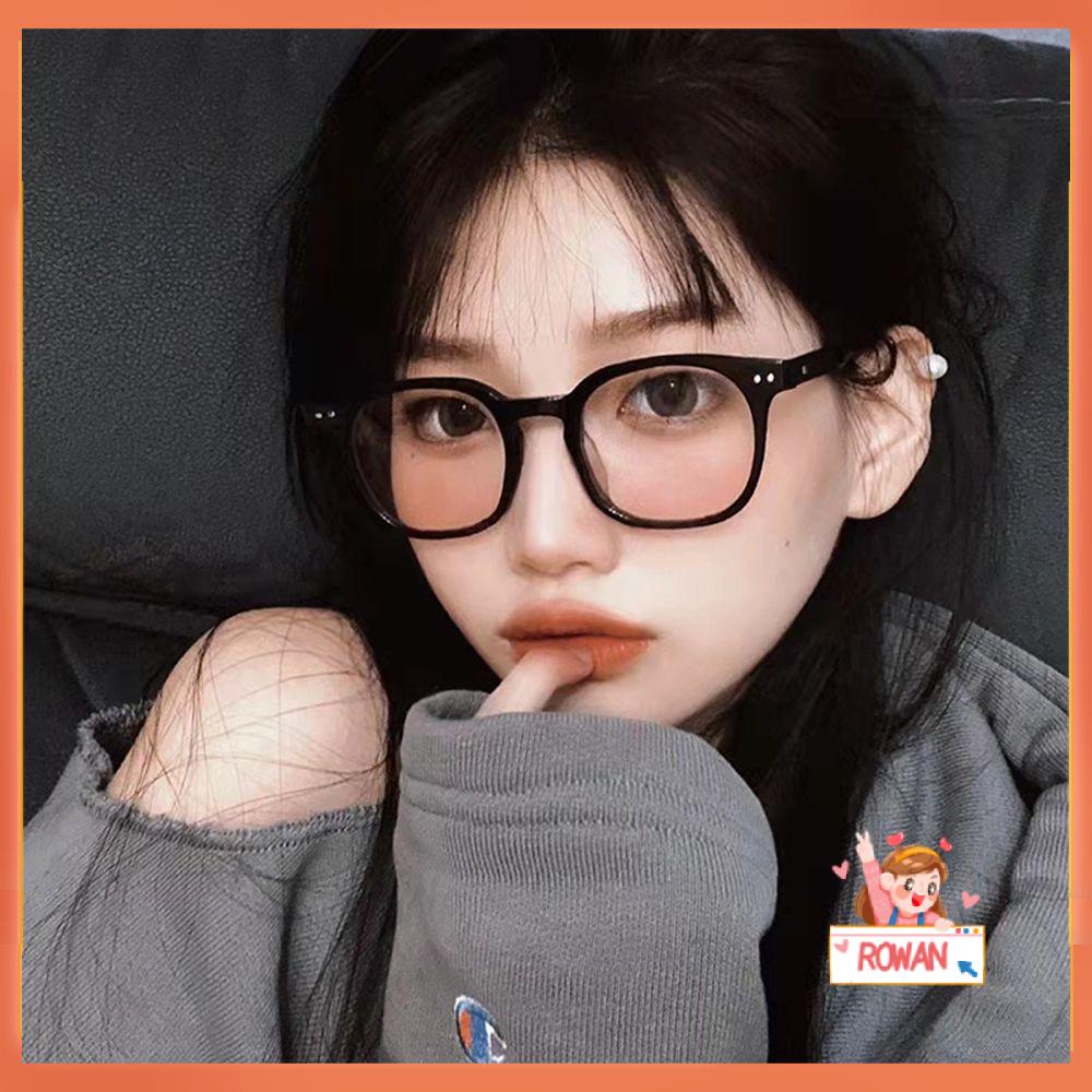 ❈Rowan ROWAN ROWAN❈ Kacamata Miopia Warna Gradasi Gaya Retro Korea Untuk Wanita