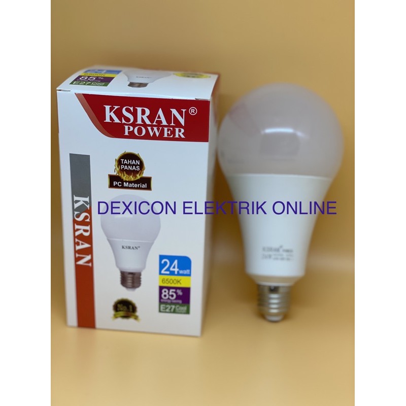 bohlam led/KSRAN POWER BULB 24 watt/lampu led/bohlam hemat energi/grosir lampu led murah/led terang murah