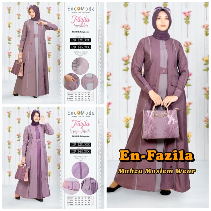 Gamis Endomoda : Dress Fazila