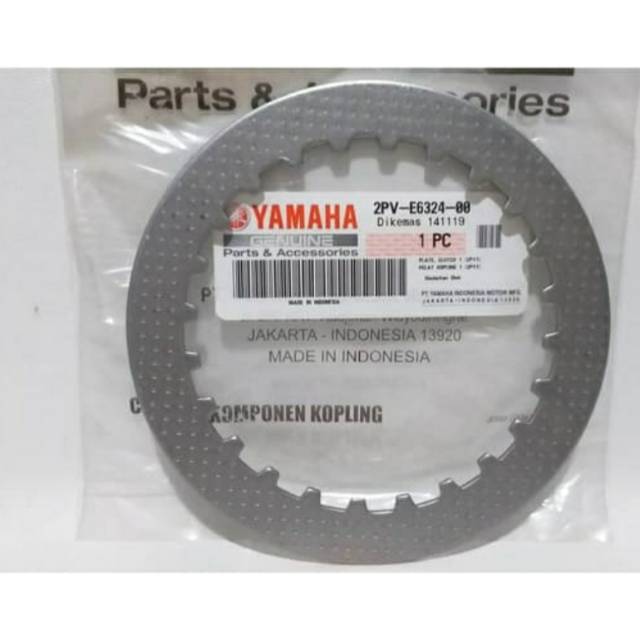 BESI PLAT GESEK KOPLING MX KING VIXION NEW NVA ASLI ORI YAMAHA 2PV E6324 00