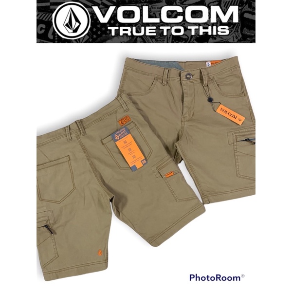 celana pendek cargo washing volcom premium