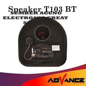 Advance T103BT 8inch Speaker Subwoofer Aktif Untuk Mobil Atau Di Rumah