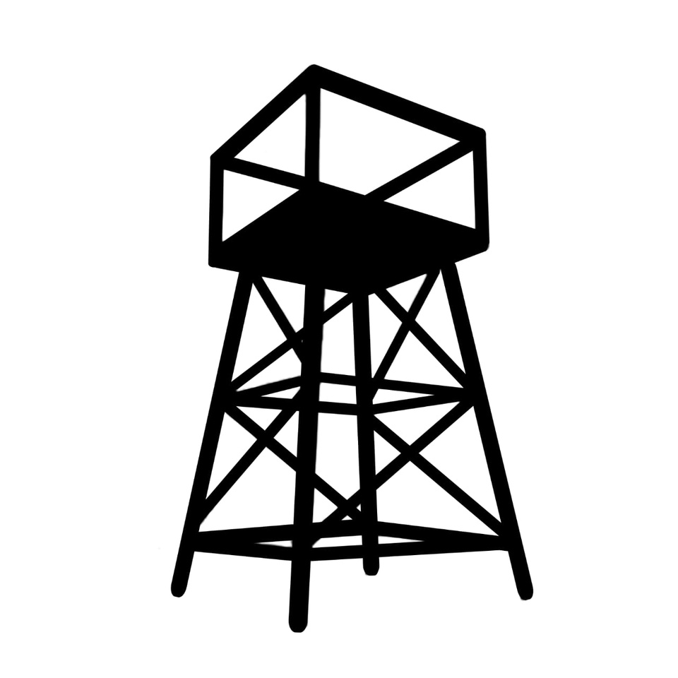 TIANG MENARA TOREN TANGKI AIR 500 LITER T. 3 METER