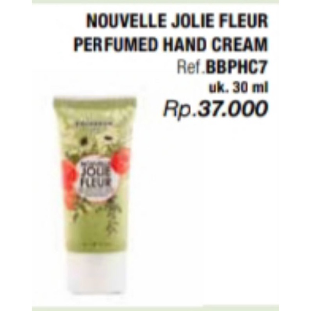 NOUVELLE JOLIE FLEUR hand cream