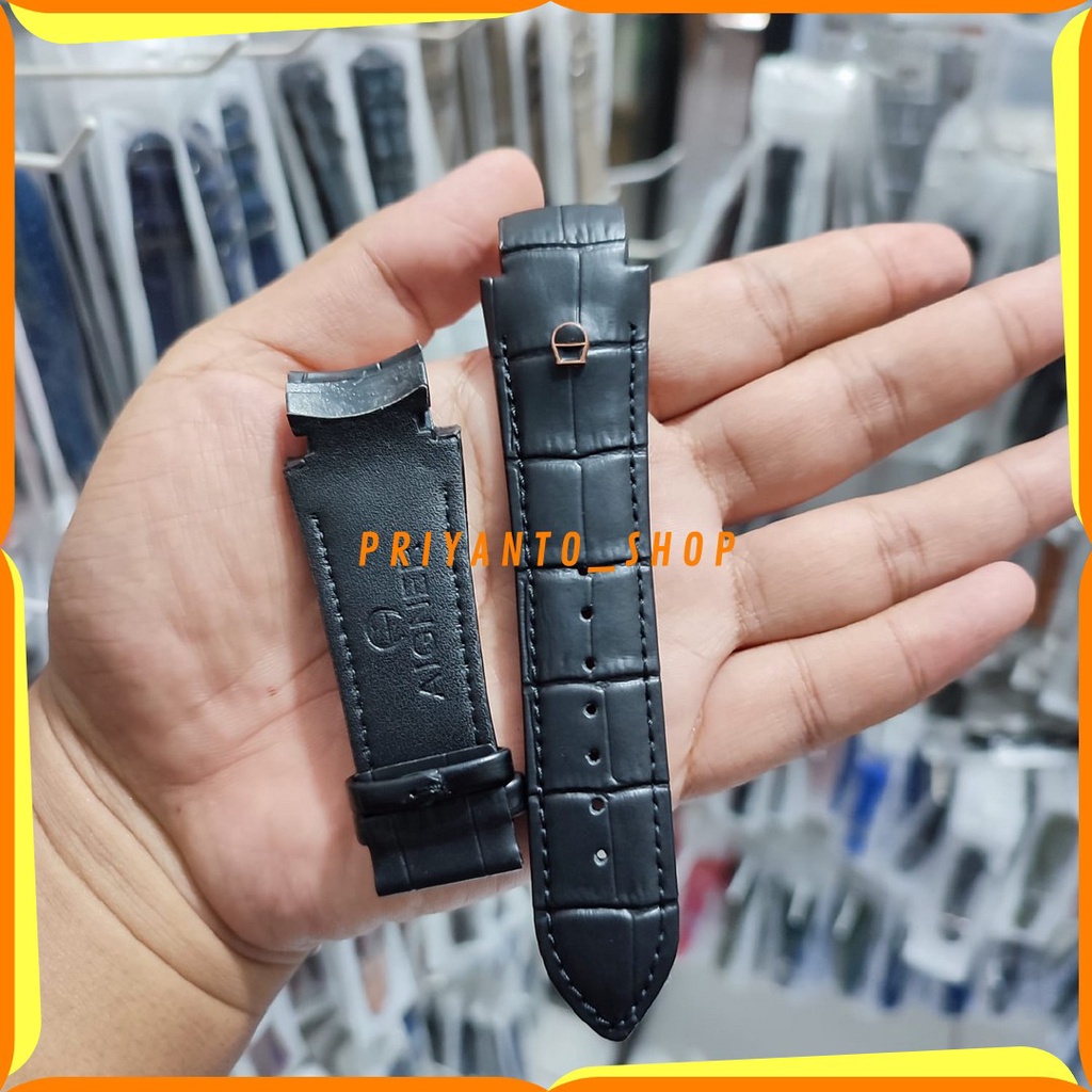 Strap Tali Jam Tangan kulit Leathers Terbaik Aigner Palermo Premium Watch Bend