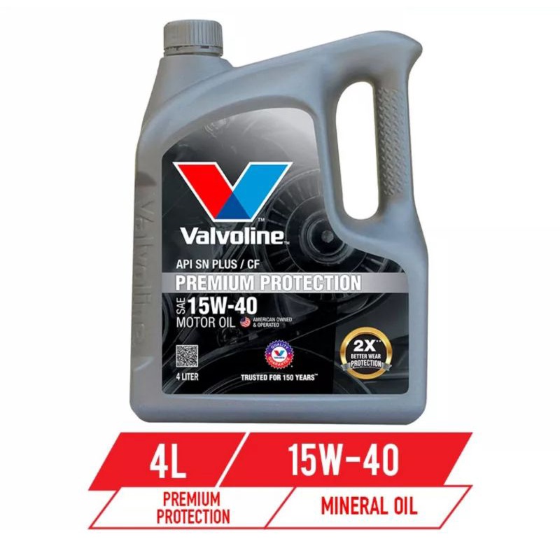 VALVOLINE Premium Protection 15W-40 4L