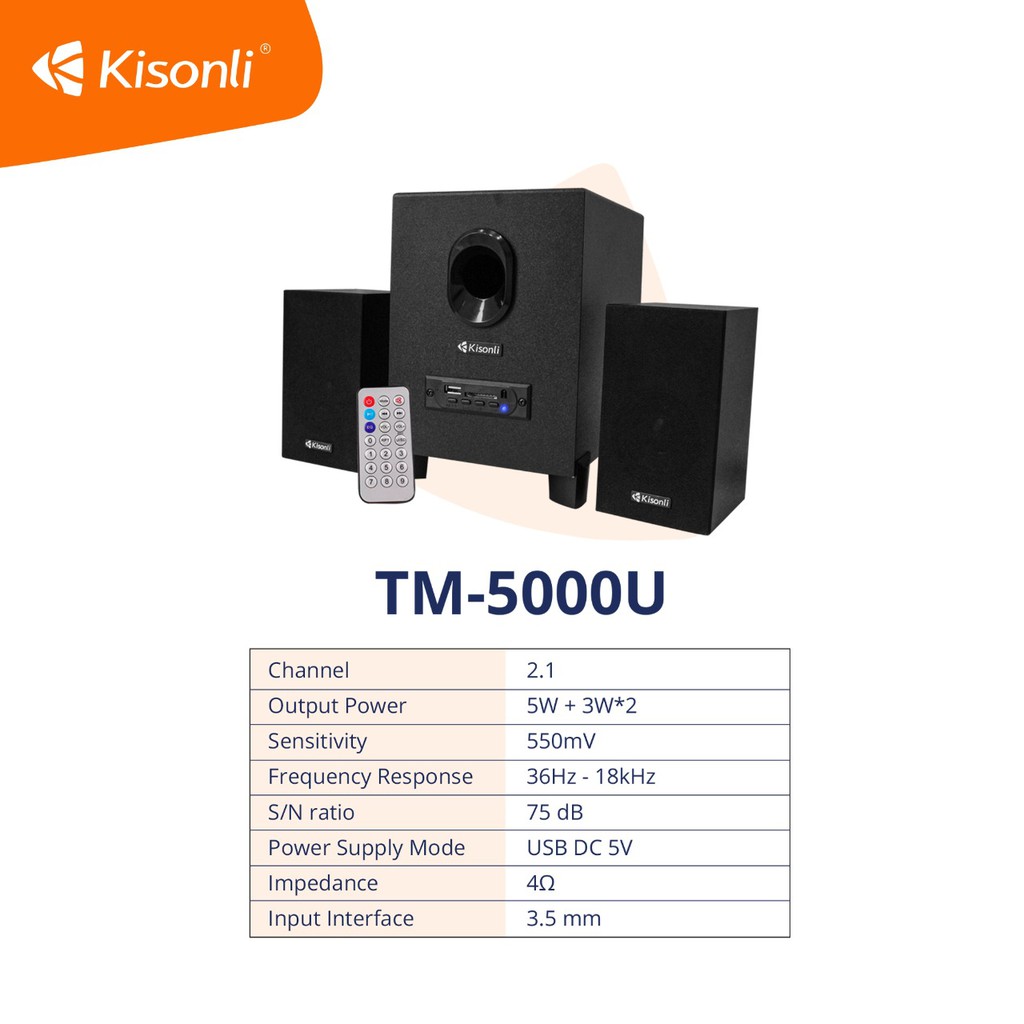 SPEAKER KISONLI TM5000U TM-5000U